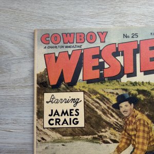 Cowboy Western #25 1949 Charlton Fine