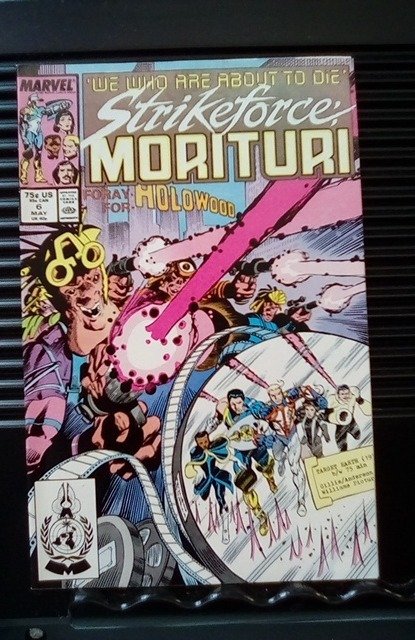 Strikeforce: Morituri #6 Direct Edition (1987)