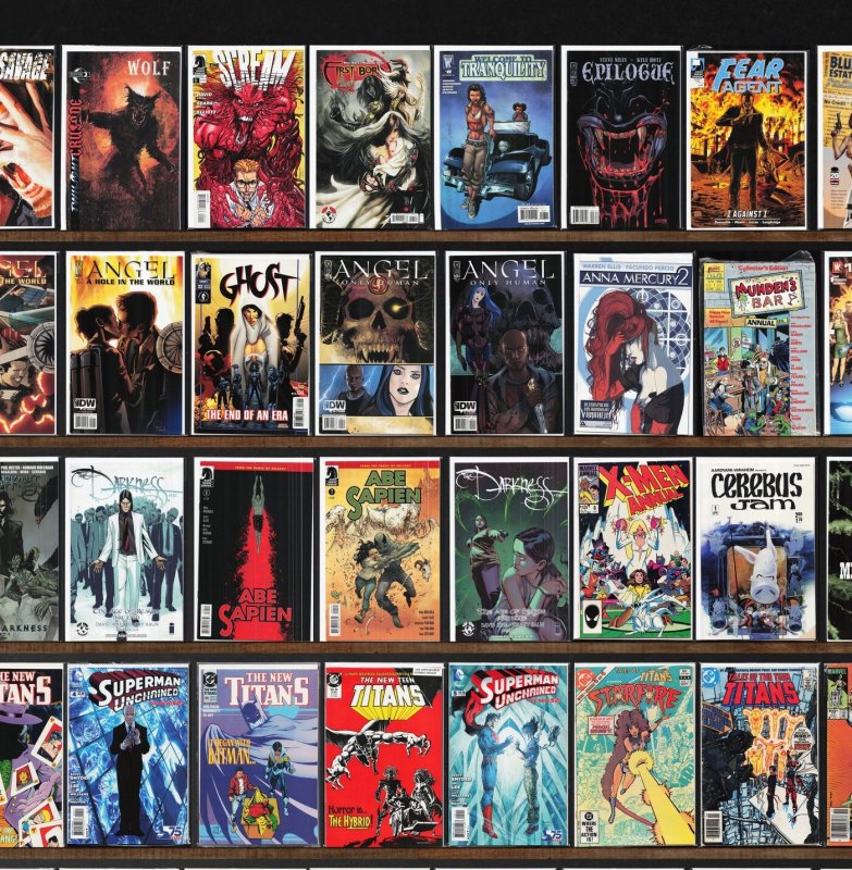 Huge Lot 150+ Comics with Superman/Wonder Woman & More!