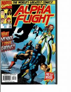 8 Alpha Flight Marvel Comic Books # 1 2 (2) 3 4 5 6 In the Beginning X-Men TW40