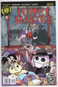 PUPPET MASTER #17, NM-, Bloody Mess, 2015 2016, Dolls, Killers, LTD Cute cover