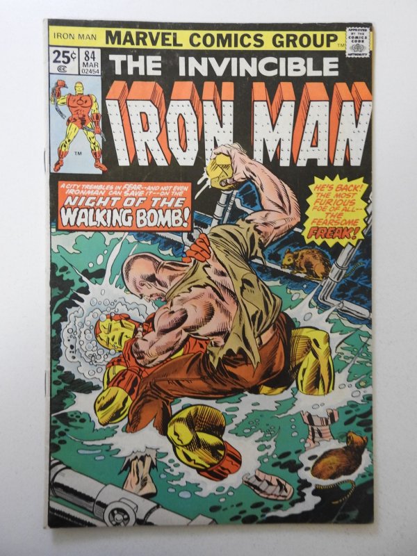 Iron Man #84 (1976) VG Condition MVS intact!