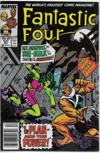 Fantastic Four   vol. 1   #321 VG Englehart/Lim, She-Hulk vs. Ms. Marvel