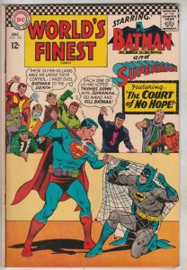 World's Finest #163 (Dec-66) VG/FN Mid-Grade Superman, Batman, Robin