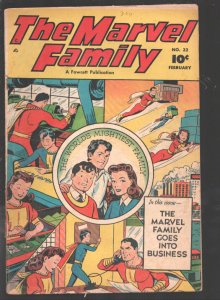 Marvel Family Comics #32 1949-The Marvel Family Goes Into Business-Captain Ma...