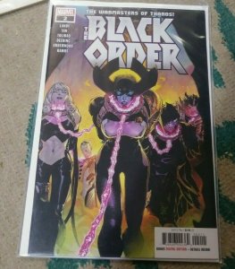 THE BLACK ORDER # 2 2019 MARVEL THE WARMASTERS OF THANOS -