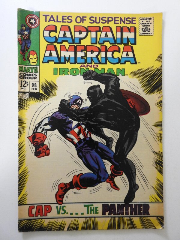 Tales of Suspense #98 (1968) VG Condition moisture stain