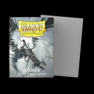 Dragon Shield Sleeves Standard Dual Matte -  Justice- 100 ct