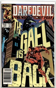 Daredevil #216 (1985) Daredevil