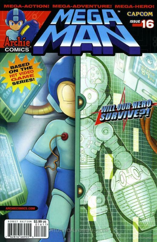 Mega Man (2nd Series) #16 VF/NM; Archie | Comic Books - Modern Age, Archie  Comics, Archie / HipComic
