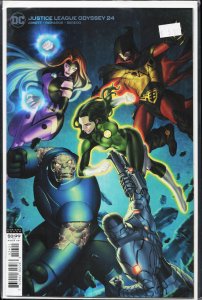Justice League Odyssey #24 Variant Cover (2020) Gamma Knife