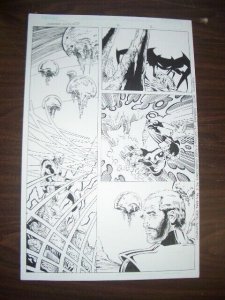 COMMON GROUNDS #2 PG 2 ORIGINAL COMIC ART-DAN JURGENS FN