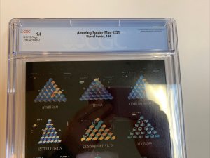 Amazing Spider-Man (1984) # 251 CGC 9.8 WP)  Hobgoblin App