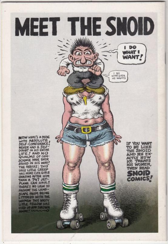 R. Crumb's Snoid Comics #1 (Jan-80) NM Super-High-Grade Mr. Snoid, Bearzy Wea...