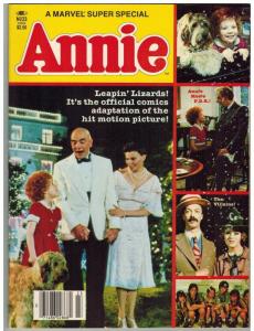 MARVEL SUPER SPECIAL 23 VG-F ANNIE ADAPTED BY DEFALCO/