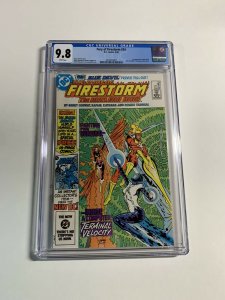 Fury Of Firestorm 24 Cgc 9.8 White Pages Dc Comics