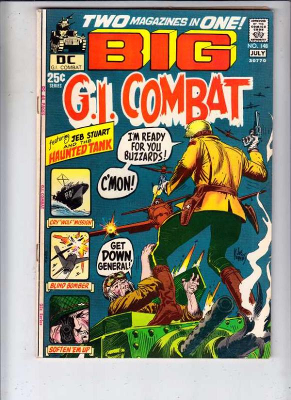 G.I. Combat #148 (Jul-71) VF+ High-Grade The Haunted Tank