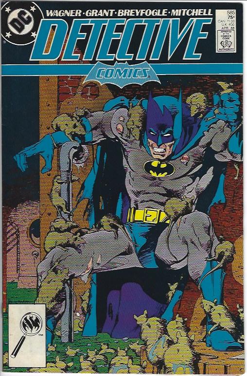 DETECTIVE COMICS #585 FIRST RAT CATCHER $5.00