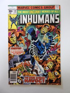 The Inhumans #10 (1977) FN/VF condition