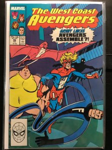 West Coast Avengers #46 Direct Edition (1989)