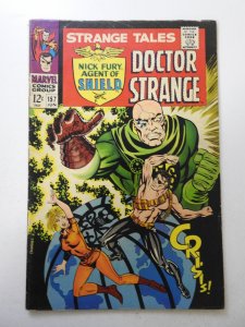 Strange Tales #157 (1967) VG Condition moisture stain