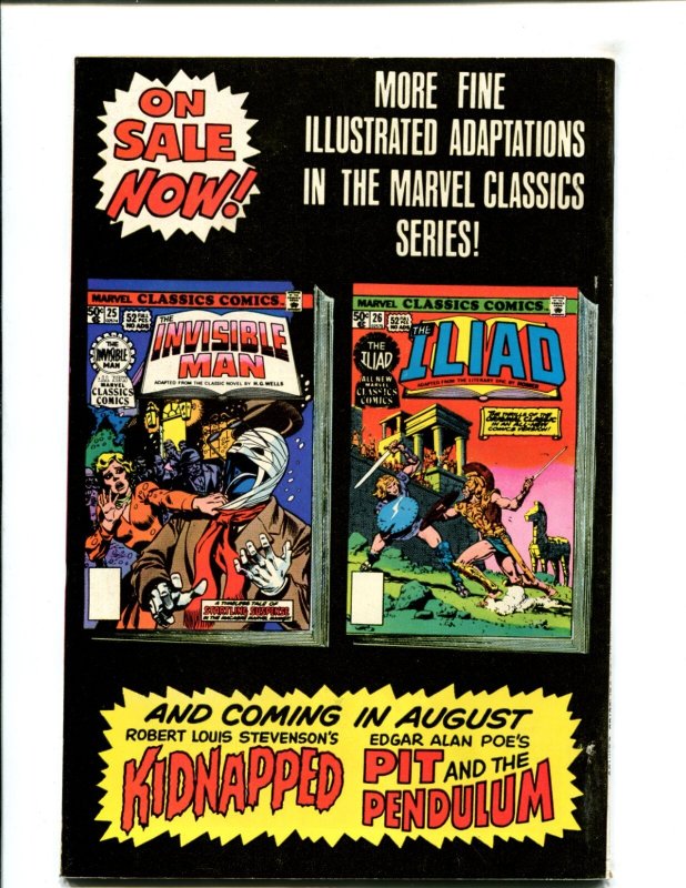 Marvel Classic Comics Series Featuring The Invisible Man #25 - (6.0) 1977