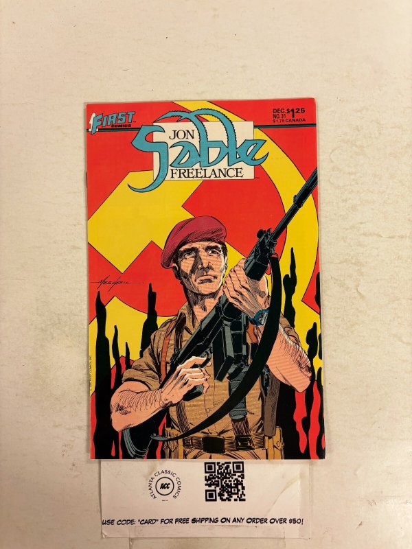 Jon Sable Freelance #31 NM First Comic Books MIke Grell 12 HH110