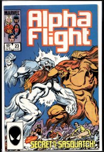 Alpha Flight #23 (1985) Alpha Flight