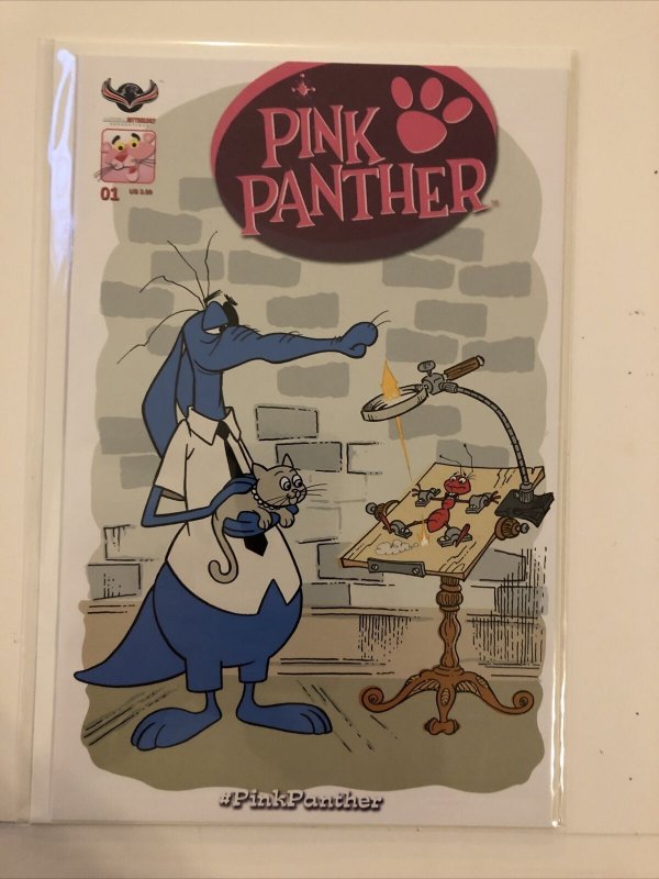 Pink Panther 4 Different Covers #1’s  American Mythology comics 2016 