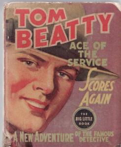 TOM BEATTY ACE OF THE SERVICE SCORES AGAIN-WHITMAN-1165 G/VG