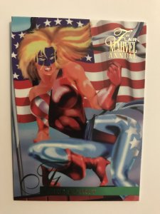 FREE SPIRIT #109 card : Marvel Annual 1995 Flair; NM/M; base, Captain America