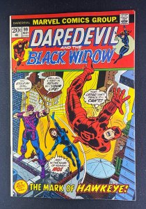 Daredevil (1964) #99 VF (8.0) Black Widow Hawkeye