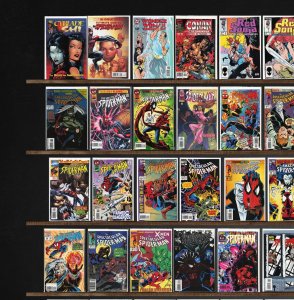 Huge Lot 150+ Comics with Silver Surfer, The Spectacular Spider-Man & More!