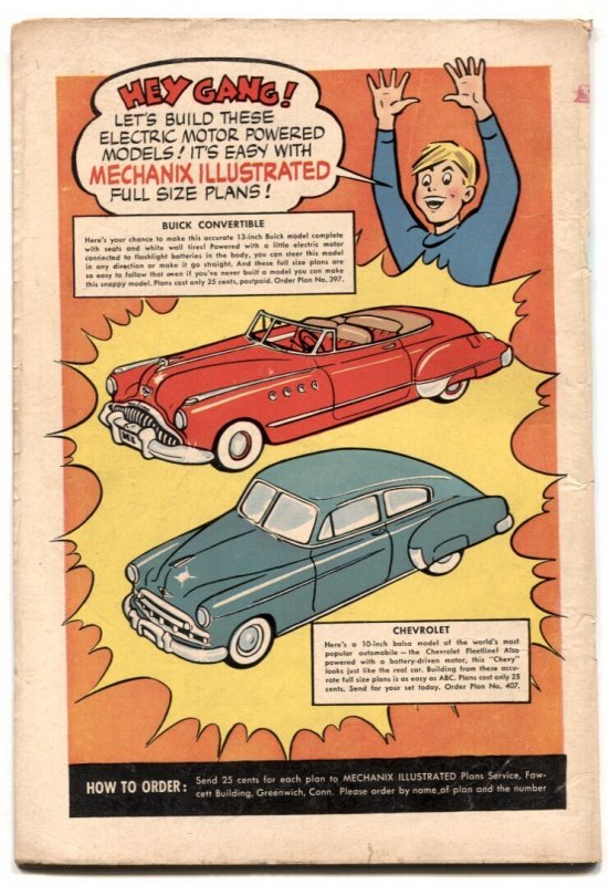 Captain Marvel Adventures #111  1950 - Fawcett  -VG+ - Comic Book