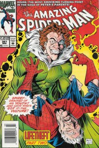 Amazing Spider-Man, The #387 (Newsstand) FN ; Marvel | Vulture Lifetheft 2