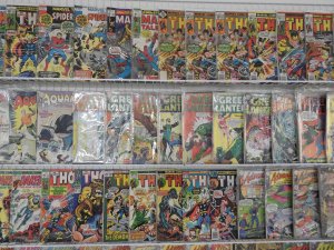 Huge Lot 120+ Silver/Bronze Comics W/ Green Lantern, Aquaman, +More! See desc