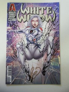 White Widow #5 Cover B (2020) Signed by Benny Powell W/COA NM Condition