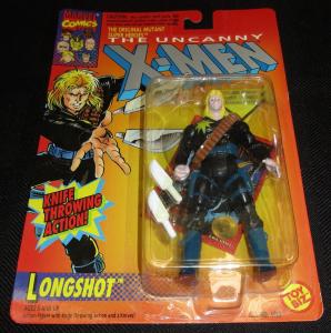 Uncanny X-Men Longshot Action Figure (Marvel, 1993) - New/Sealed!