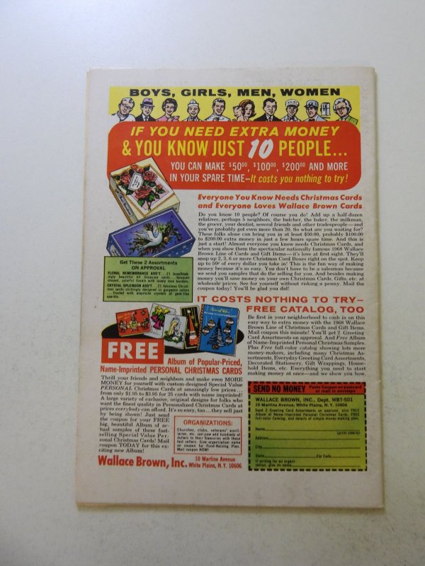 The Incredible Hulk #108 (1968) FN- condition rusty staples