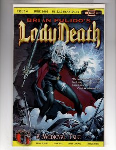 Brian Pulido's Lady Death: A Medieval Tale #4 (2003)    / ECA7x