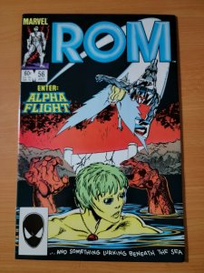 Rom Spaceknight #56 Direct Market Edition ~ NEAR MINT NM ~ 1984 Marvel Comics