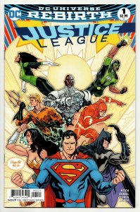 Justice League #1 Rebirth Variant Cvr (DC, 2016) NM