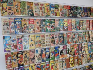 Huge Lot 150+ Cartoon Comics W/ Uncle Scrooge, Donald Duck, +More! See desc