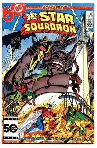 All-Star Squadron #54 1986 Mr. Mind Monster Society of Evil-comic book
