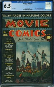 Movie Comics #1 (1939) CGC 6.5 FN+