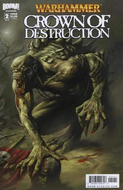 Warhammer: Crown of Destruction #2B VF; Boom! | save on shipping - details insid