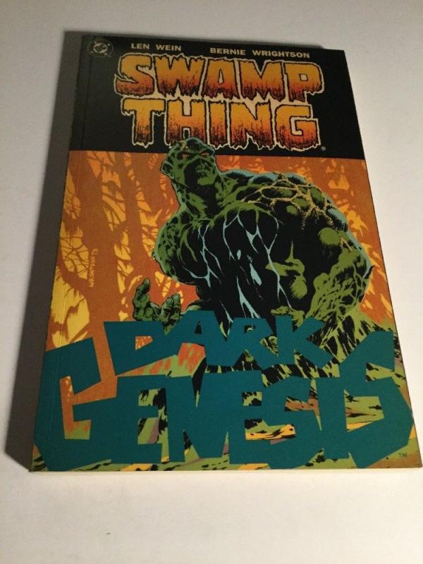 Swamp Thing Dark Genesus Tpb Nm Near Mint DC Comics Len Wein