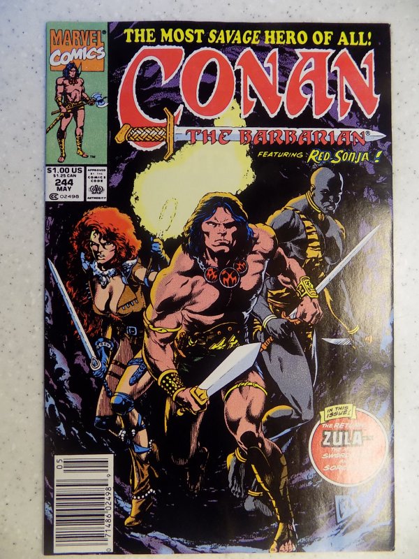 CONAN THE BARBARIAN # 244