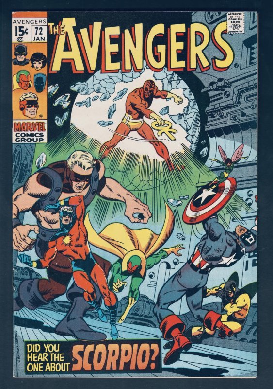 The Avengers #72 NM