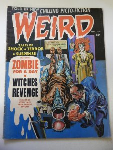 Weird #4.02 (1970) VG+ Condition stain fc